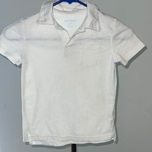 White collared shirt